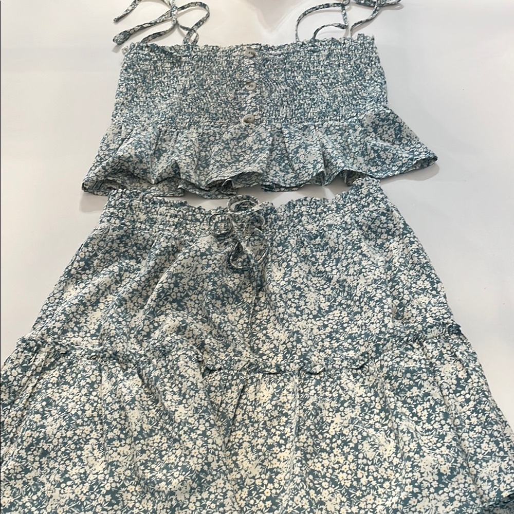 Floral Two-Piece Set